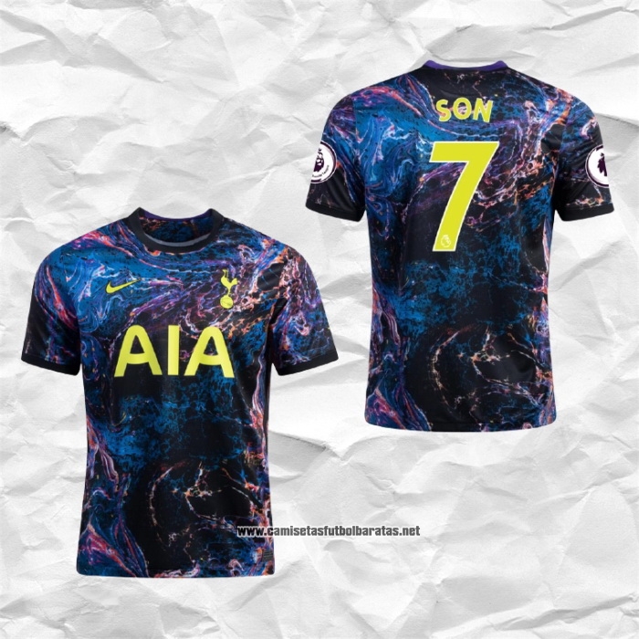 Segunda Tottenham Hotspur Camiseta Jugador Son 2021-2022